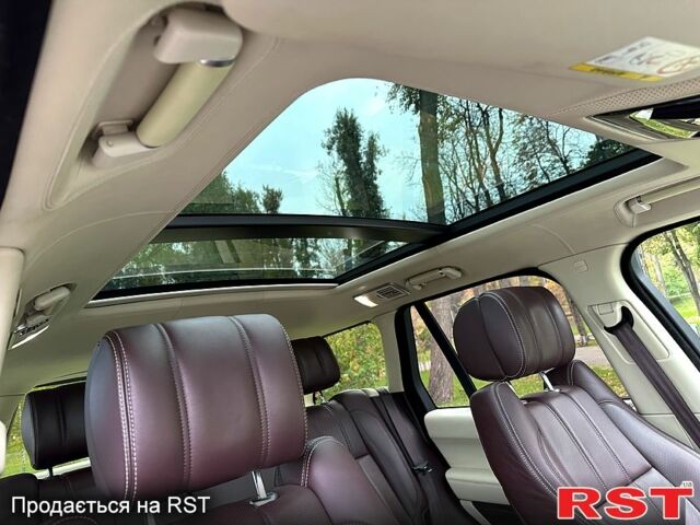 Черный Ленд Ровер Рендж Ровер, объемом двигателя 5 л и пробегом 162 тыс. км за 46999 $, фото 10 на Automoto.ua