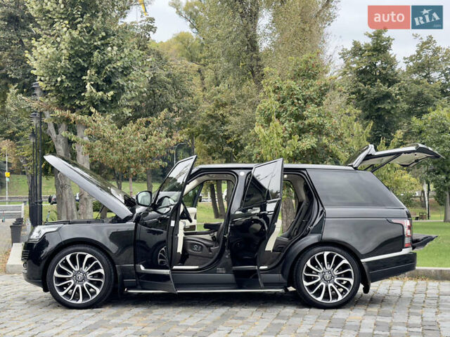 Чорний Ленд Ровер Рендж Ровер, об'ємом двигуна 2.99 л та пробігом 143 тис. км за 39999 $, фото 122 на Automoto.ua