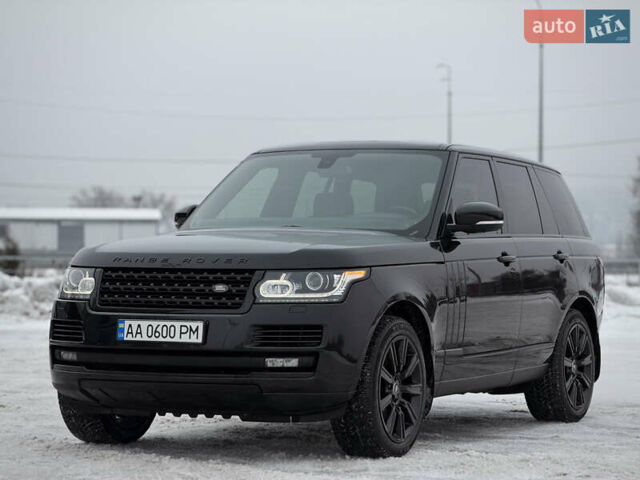 Черный Ленд Ровер Рендж Ровер, объемом двигателя 2.99 л и пробегом 240 тыс. км за 31800 $, фото 7 на Automoto.ua