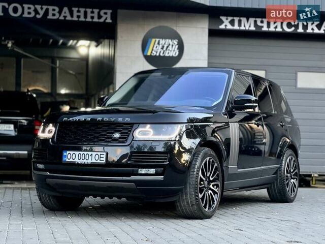 Чорний Ленд Ровер Рендж Ровер, об'ємом двигуна 4.37 л та пробігом 186 тис. км за 38500 $, фото 3 на Automoto.ua