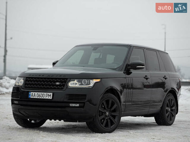 Черный Ленд Ровер Рендж Ровер, объемом двигателя 2.99 л и пробегом 240 тыс. км за 31800 $, фото 6 на Automoto.ua