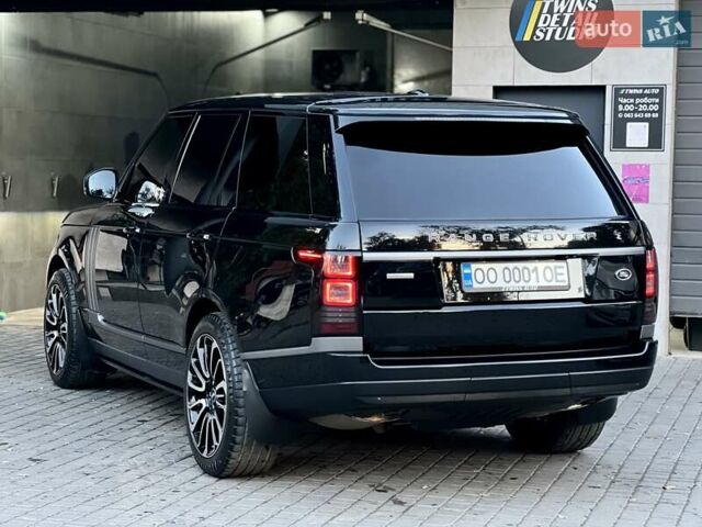 Чорний Ленд Ровер Рендж Ровер, об'ємом двигуна 4.37 л та пробігом 186 тис. км за 38500 $, фото 9 на Automoto.ua