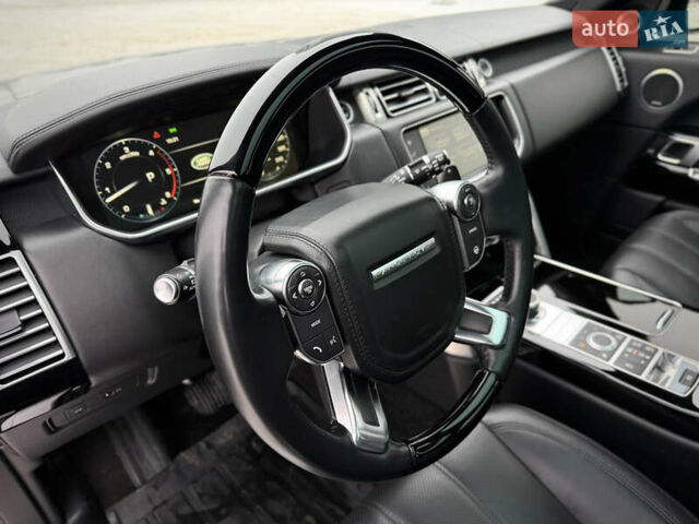 Черный Ленд Ровер Рендж Ровер, объемом двигателя 2.99 л и пробегом 240 тыс. км за 31800 $, фото 49 на Automoto.ua