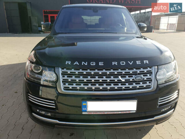 Черный Ленд Ровер Рендж Ровер, объемом двигателя 3 л и пробегом 46 тыс. км за 55000 $, фото 2 на Automoto.ua