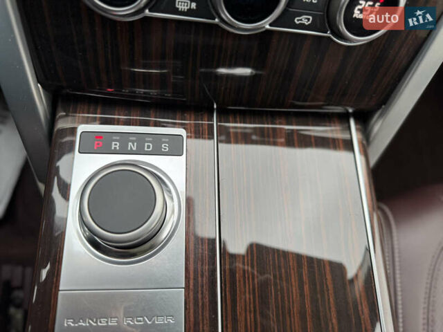 Черный Ленд Ровер Рендж Ровер, объемом двигателя 4.37 л и пробегом 188 тыс. км за 43000 $, фото 44 на Automoto.ua