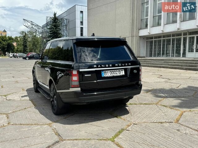 Чорний Ленд Ровер Рендж Ровер, об'ємом двигуна 4.37 л та пробігом 172 тис. км за 42000 $, фото 5 на Automoto.ua