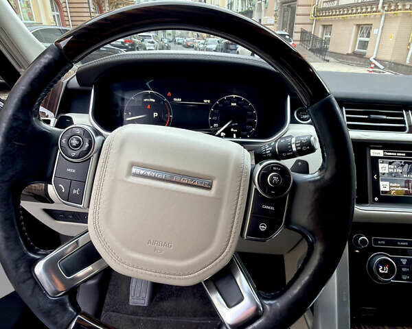 Чорний Ленд Ровер Рендж Ровер, об'ємом двигуна 2.99 л та пробігом 156 тис. км за 41000 $, фото 13 на Automoto.ua