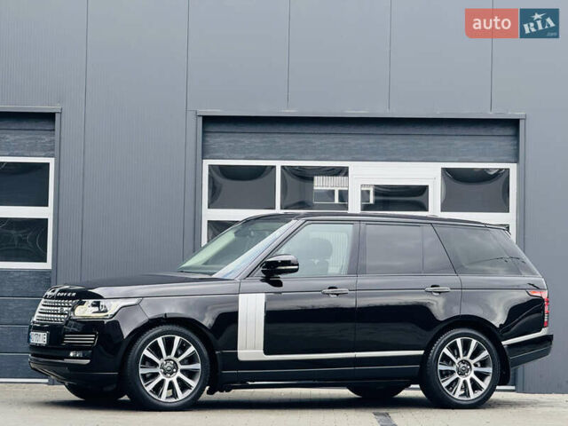 Черный Ленд Ровер Рендж Ровер, объемом двигателя 4.37 л и пробегом 188 тыс. км за 43000 $, фото 6 на Automoto.ua