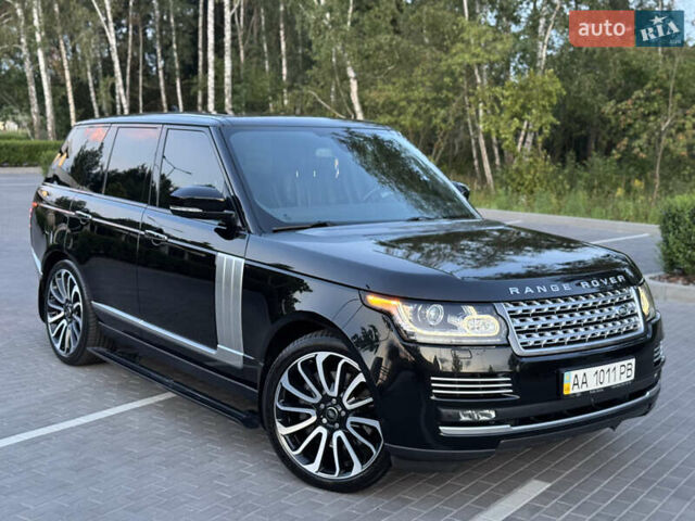 Черный Ленд Ровер Рендж Ровер, объемом двигателя 5 л и пробегом 160 тыс. км за 43500 $, фото 25 на Automoto.ua