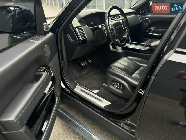 Черный Ленд Ровер Рендж Ровер, объемом двигателя 5 л и пробегом 134 тыс. км за 49999 $, фото 15 на Automoto.ua