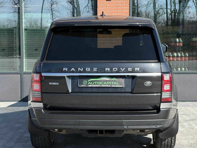 Черный Ленд Ровер Рендж Ровер, объемом двигателя 3 л и пробегом 145 тыс. км за 35500 $, фото 6 на Automoto.ua
