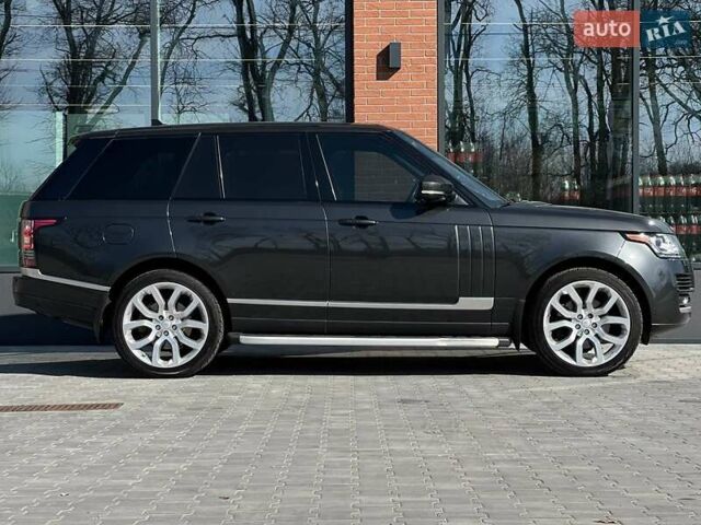 Чорний Ленд Ровер Рендж Ровер, об'ємом двигуна 3 л та пробігом 145 тис. км за 43990 $, фото 8 на Automoto.ua
