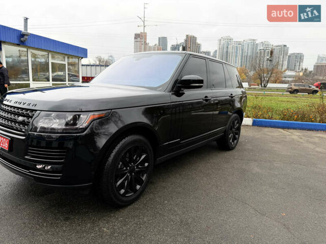 Черный Ленд Ровер Рендж Ровер, объемом двигателя 3 л и пробегом 210 тыс. км за 35800 $, фото 14 на Automoto.ua