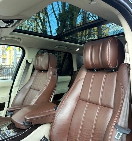 Чорний Ленд Ровер Рендж Ровер, об'ємом двигуна 4.37 л та пробігом 160 тис. км за 49500 $, фото 35 на Automoto.ua