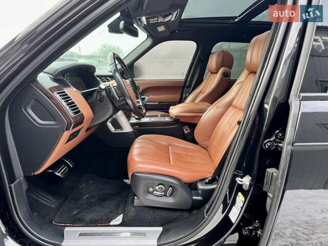 Чорний Ленд Ровер Рендж Ровер, об'ємом двигуна 4.37 л та пробігом 199 тис. км за 44900 $, фото 21 на Automoto.ua