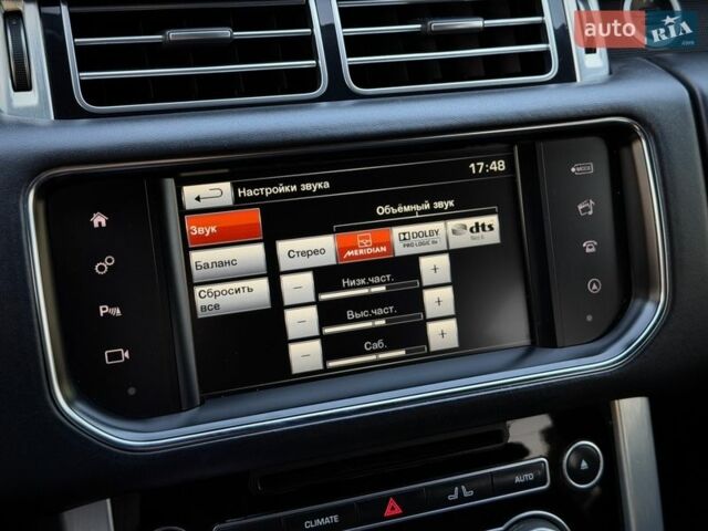 Черный Ленд Ровер Рендж Ровер, объемом двигателя 2.99 л и пробегом 240 тыс. км за 28500 $, фото 89 на Automoto.ua