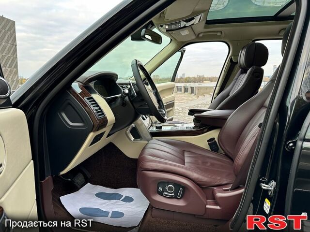 Черный Ленд Ровер Рендж Ровер, объемом двигателя 5 л и пробегом 162 тыс. км за 46999 $, фото 9 на Automoto.ua