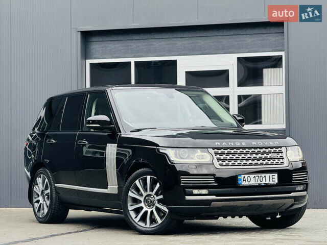 Черный Ленд Ровер Рендж Ровер, объемом двигателя 4.37 л и пробегом 188 тыс. км за 43000 $, фото 17 на Automoto.ua