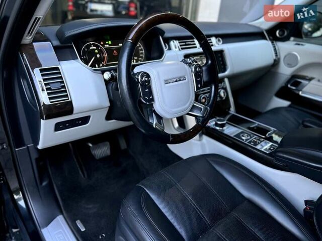 Чорний Ленд Ровер Рендж Ровер, об'ємом двигуна 4.37 л та пробігом 186 тис. км за 38500 $, фото 11 на Automoto.ua