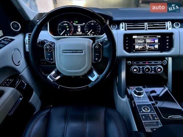 Чорний Ленд Ровер Рендж Ровер, об'ємом двигуна 4.37 л та пробігом 186 тис. км за 38500 $, фото 15 на Automoto.ua