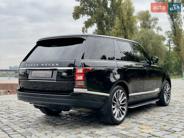 Чорний Ленд Ровер Рендж Ровер, об'ємом двигуна 2.99 л та пробігом 143 тис. км за 39999 $, фото 9 на Automoto.ua