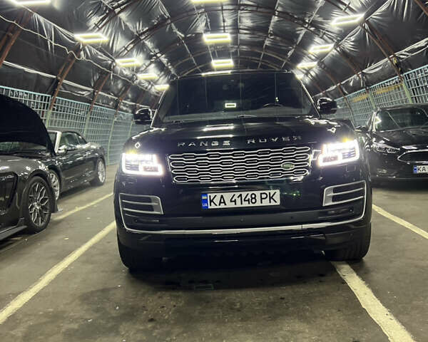 Чорний Ленд Ровер Рендж Ровер, об'ємом двигуна 5 л та пробігом 96 тис. км за 52000 $, фото 10 на Automoto.ua