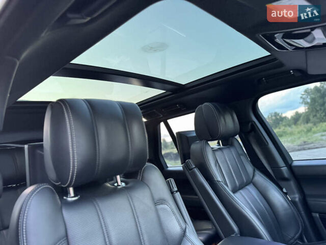 Черный Ленд Ровер Рендж Ровер, объемом двигателя 5 л и пробегом 160 тыс. км за 43500 $, фото 33 на Automoto.ua