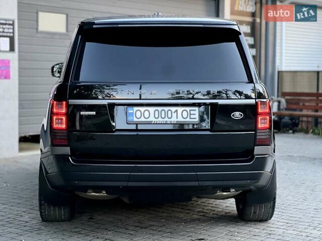 Чорний Ленд Ровер Рендж Ровер, об'ємом двигуна 4.37 л та пробігом 186 тис. км за 38500 $, фото 8 на Automoto.ua