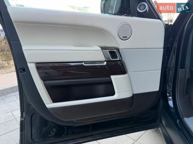 Чорний Ленд Ровер Рендж Ровер, об'ємом двигуна 3 л та пробігом 156 тис. км за 34500 $, фото 11 на Automoto.ua