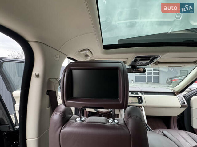 Черный Ленд Ровер Рендж Ровер, объемом двигателя 4.37 л и пробегом 188 тыс. км за 43000 $, фото 72 на Automoto.ua