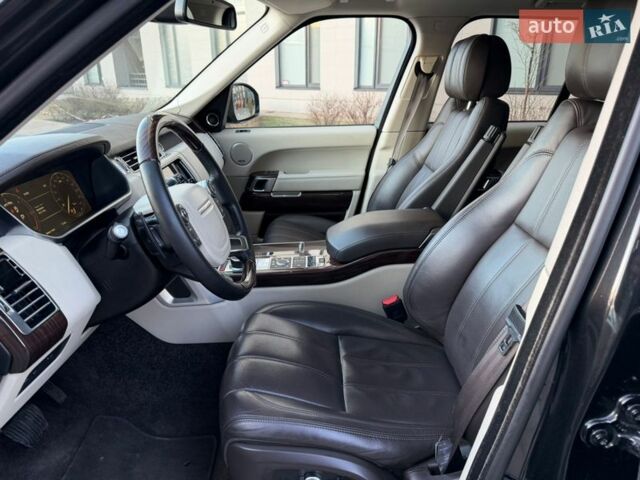 Чорний Ленд Ровер Рендж Ровер, об'ємом двигуна 3 л та пробігом 156 тис. км за 34500 $, фото 13 на Automoto.ua