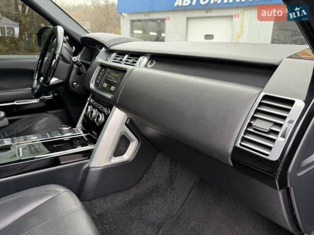 Черный Ленд Ровер Рендж Ровер, объемом двигателя 3 л и пробегом 210 тыс. км за 35800 $, фото 32 на Automoto.ua