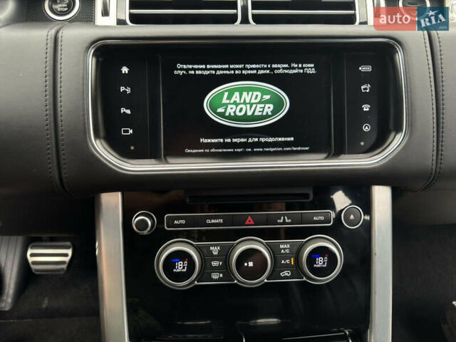 Черный Ленд Ровер Рендж Ровер, объемом двигателя 5 л и пробегом 134 тыс. км за 49999 $, фото 8 на Automoto.ua