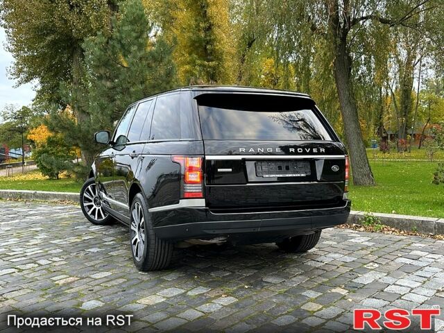 Черный Ленд Ровер Рендж Ровер, объемом двигателя 5 л и пробегом 162 тыс. км за 46999 $, фото 11 на Automoto.ua