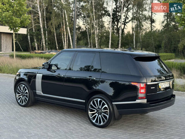 Черный Ленд Ровер Рендж Ровер, объемом двигателя 5 л и пробегом 160 тыс. км за 43500 $, фото 15 на Automoto.ua