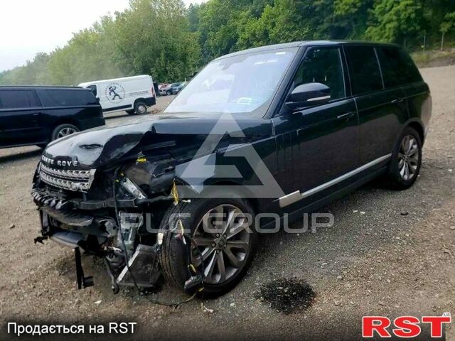 Чорний Ленд Ровер Рендж Ровер, об'ємом двигуна 3 л та пробігом 170 тис. км за 18000 $, фото 2 на Automoto.ua