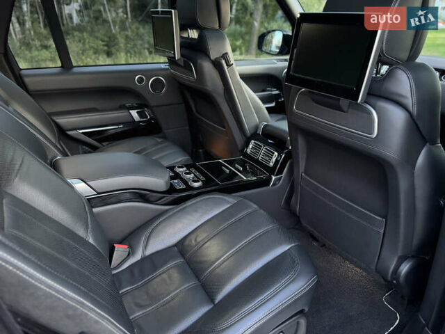 Черный Ленд Ровер Рендж Ровер, объемом двигателя 5 л и пробегом 160 тыс. км за 43500 $, фото 34 на Automoto.ua