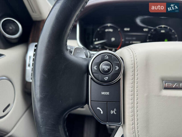 Черный Ленд Ровер Рендж Ровер, объемом двигателя 4.37 л и пробегом 188 тыс. км за 43000 $, фото 35 на Automoto.ua