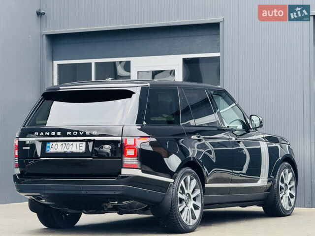 Черный Ленд Ровер Рендж Ровер, объемом двигателя 4.37 л и пробегом 188 тыс. км за 43000 $, фото 31 на Automoto.ua