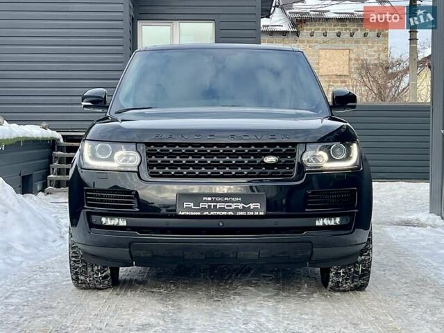 Чорний Ленд Ровер Рендж Ровер, об'ємом двигуна 4.37 л та пробігом 199 тис. км за 44900 $, фото 1 на Automoto.ua