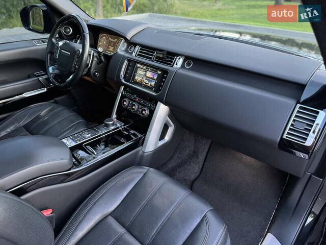 Черный Ленд Ровер Рендж Ровер, объемом двигателя 5 л и пробегом 160 тыс. км за 43500 $, фото 36 на Automoto.ua