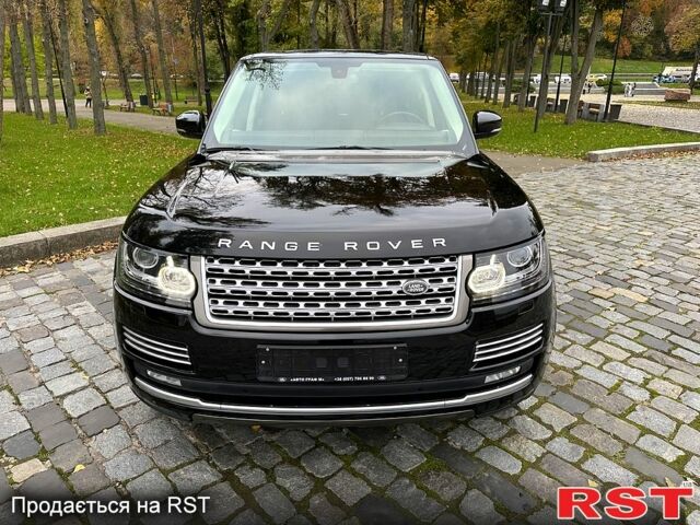 Черный Ленд Ровер Рендж Ровер, объемом двигателя 5 л и пробегом 162 тыс. км за 46999 $, фото 1 на Automoto.ua
