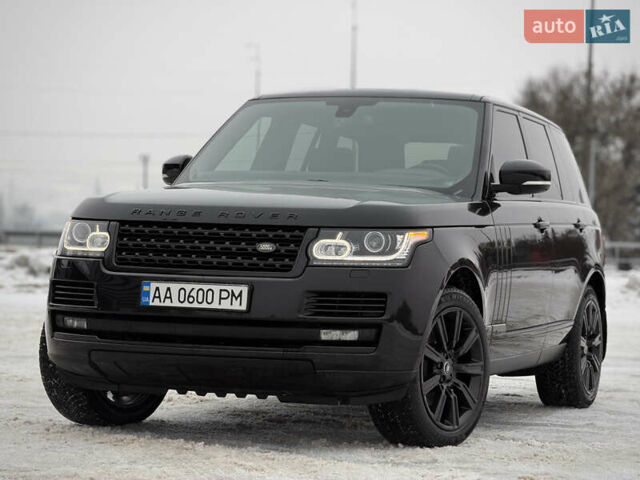Черный Ленд Ровер Рендж Ровер, объемом двигателя 2.99 л и пробегом 240 тыс. км за 31800 $, фото 3 на Automoto.ua