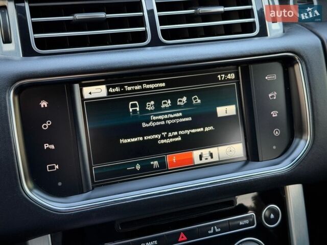 Черный Ленд Ровер Рендж Ровер, объемом двигателя 2.99 л и пробегом 240 тыс. км за 28500 $, фото 92 на Automoto.ua