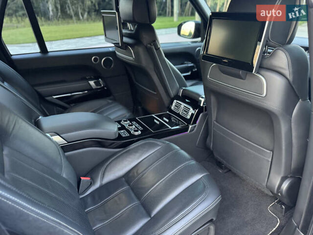 Черный Ленд Ровер Рендж Ровер, объемом двигателя 5 л и пробегом 160 тыс. км за 43500 $, фото 28 на Automoto.ua