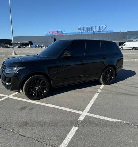 Черный Ленд Ровер Рендж Ровер, объемом двигателя 4.37 л и пробегом 205 тыс. км за 34999 $, фото 3 на Automoto.ua