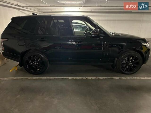 Чорний Ленд Ровер Рендж Ровер, об'ємом двигуна 4.37 л та пробігом 180 тис. км за 44000 $, фото 2 на Automoto.ua