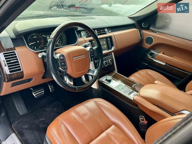 Чорний Ленд Ровер Рендж Ровер, об'ємом двигуна 4.37 л та пробігом 199 тис. км за 44900 $, фото 24 на Automoto.ua