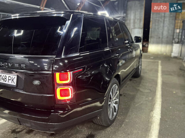 Чорний Ленд Ровер Рендж Ровер, об'ємом двигуна 5 л та пробігом 96 тис. км за 52000 $, фото 9 на Automoto.ua