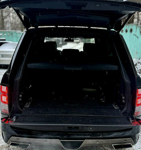 Черный Ленд Ровер Рендж Ровер, объемом двигателя 4.37 л и пробегом 220 тыс. км за 47000 $, фото 14 на Automoto.ua